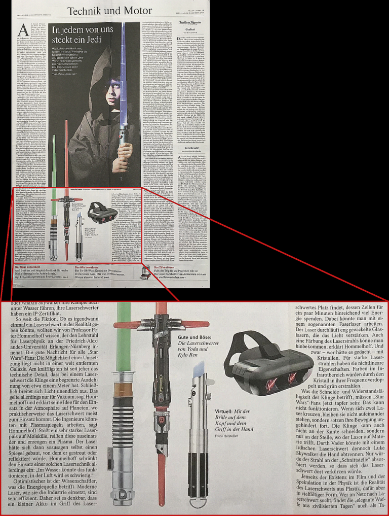 FAZ on lightsabers