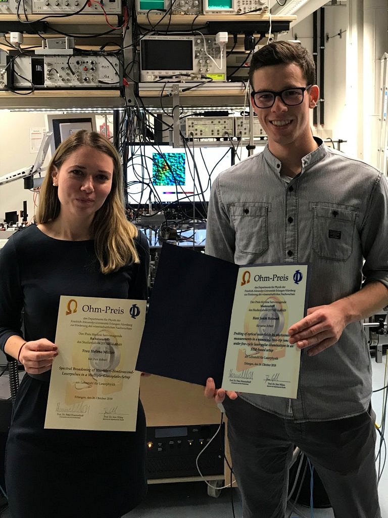 Ohm Prize awardees 2018