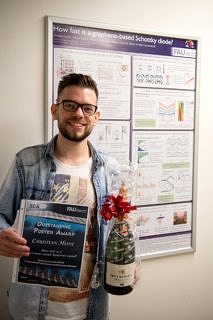 Towards entry "Poster award to Christian Heide at the 5th International Symposium on Synthetic Carbon Allotropes"