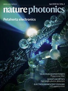 Towards entry "Cover image of the April issue of Nature Photonics"